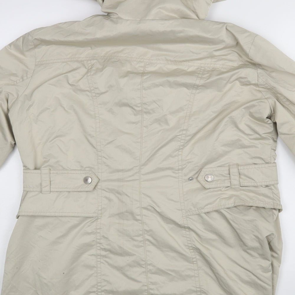 Kirsten Womens Beige Jacket Coat