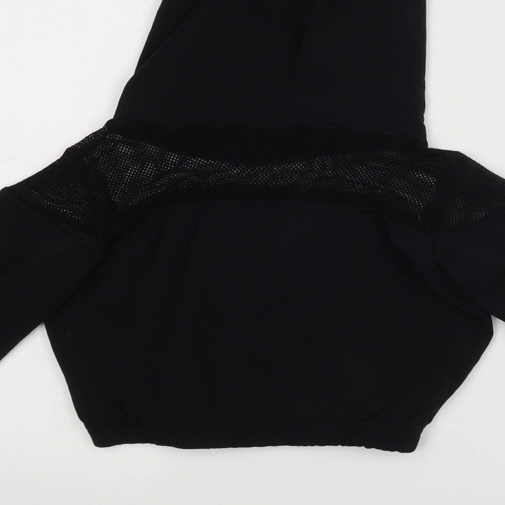 Pout Aparel Womens Black Basic T-Shirt Size S - cropped
