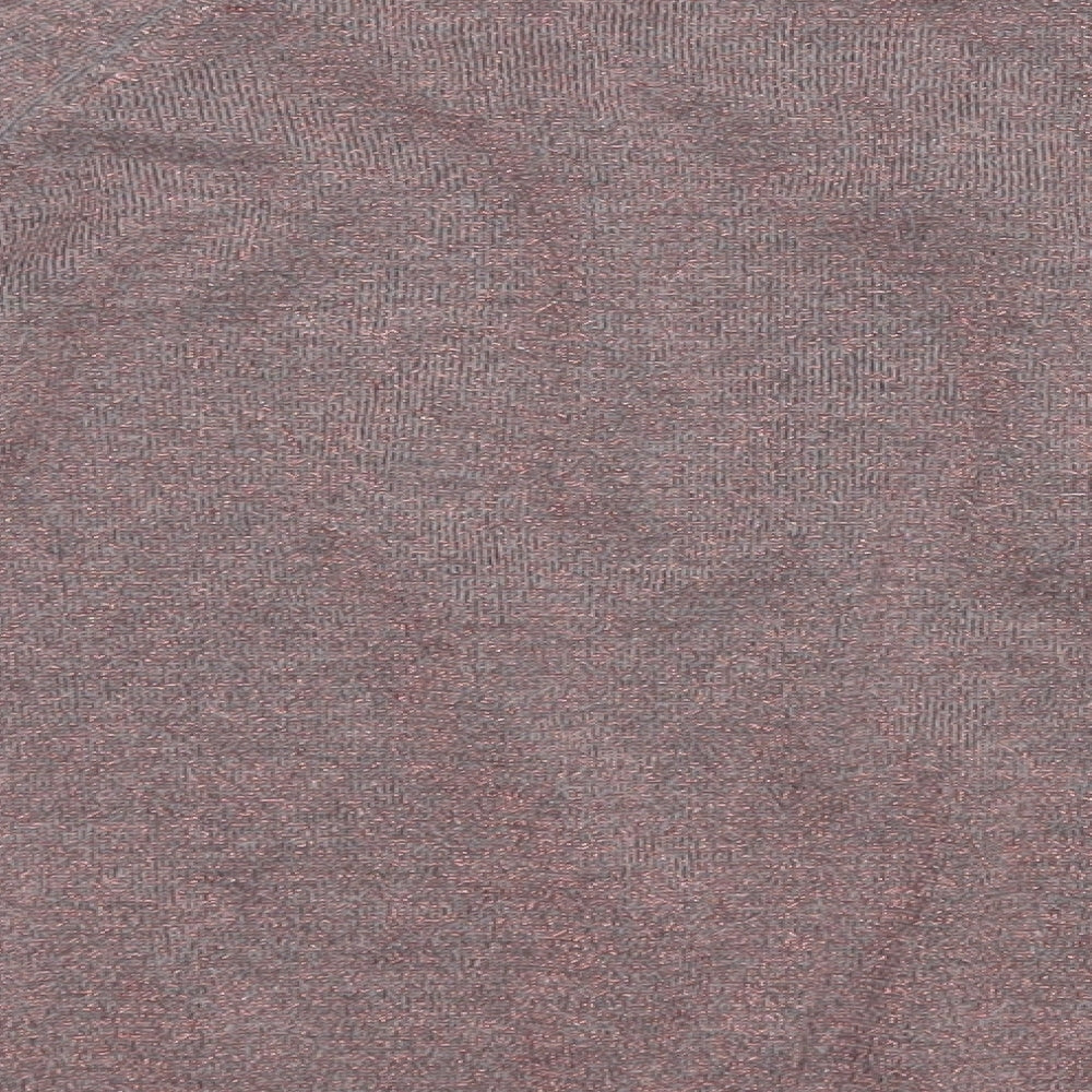 Limited Collection Womens Pink Basic Blouse Size 12