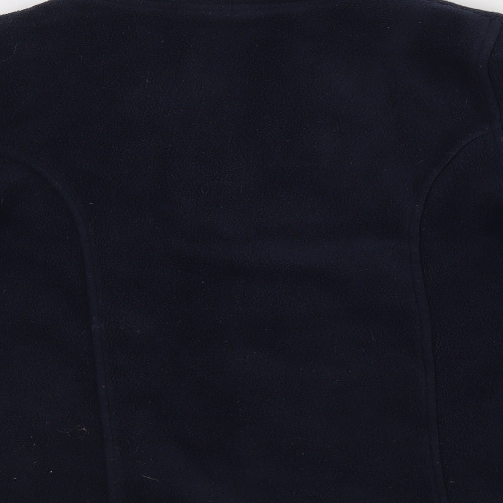 New Look Womens Blue Full Zip Jumper Size S