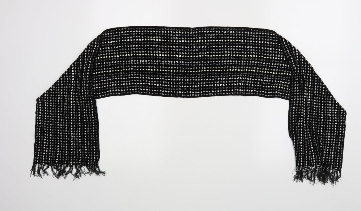 M&S Unisex Black Scarf