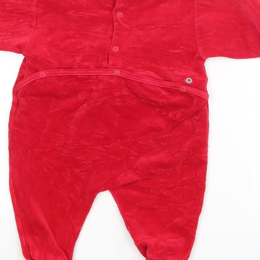 Belmiro Baby Red Babygrow One-Piece Size 3-6 Months