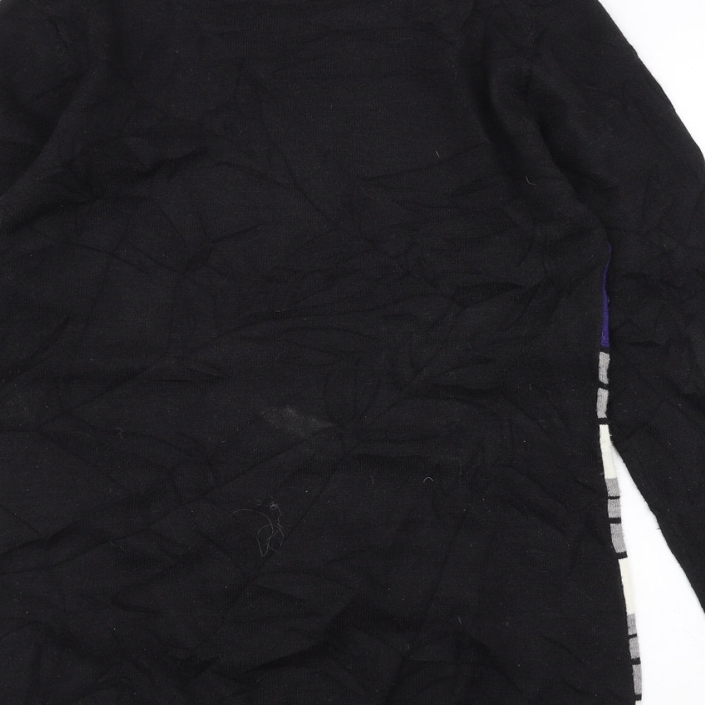 Paramour Womens Black Pullover Jumper Size M