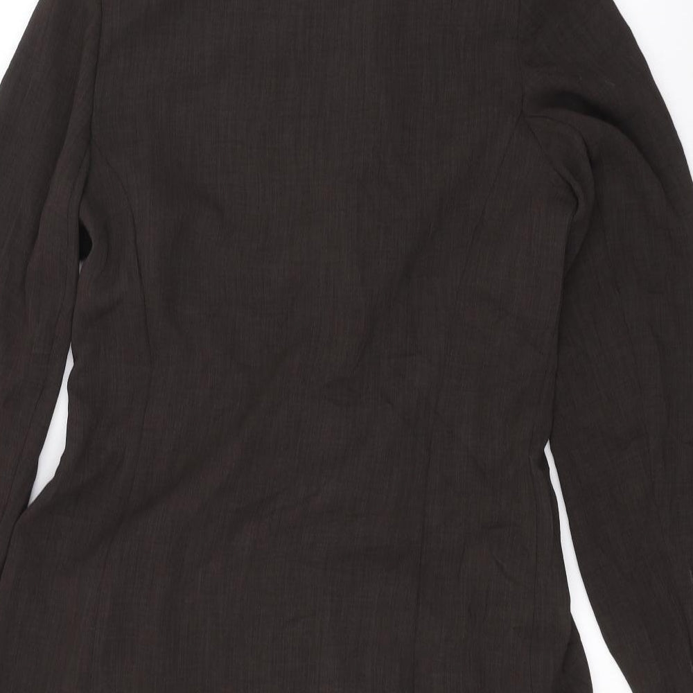 Dorothy Perkins Womens Brown Jacket Size 12