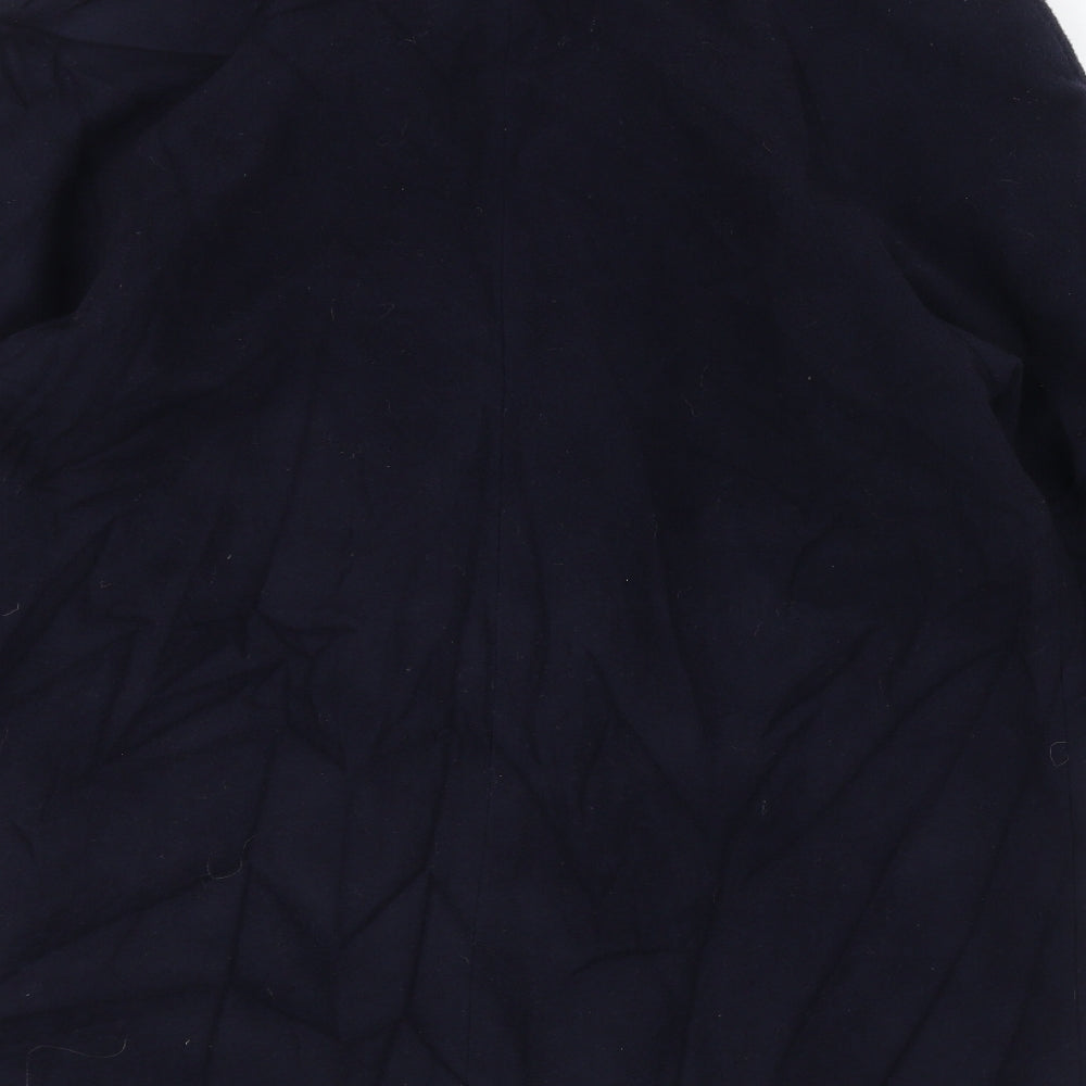 paul separates Womens Blue Overcoat Coat Size 12