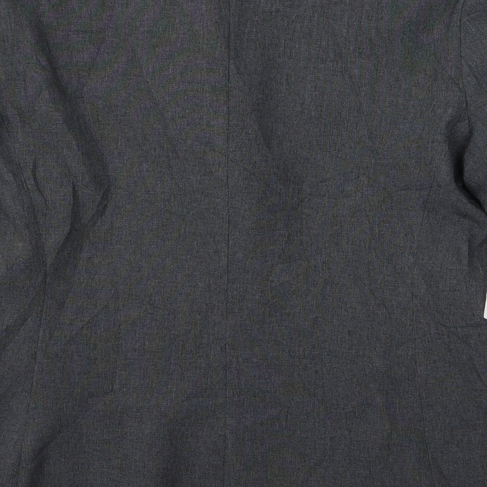 Topshop Womens Grey Jacket Size 10