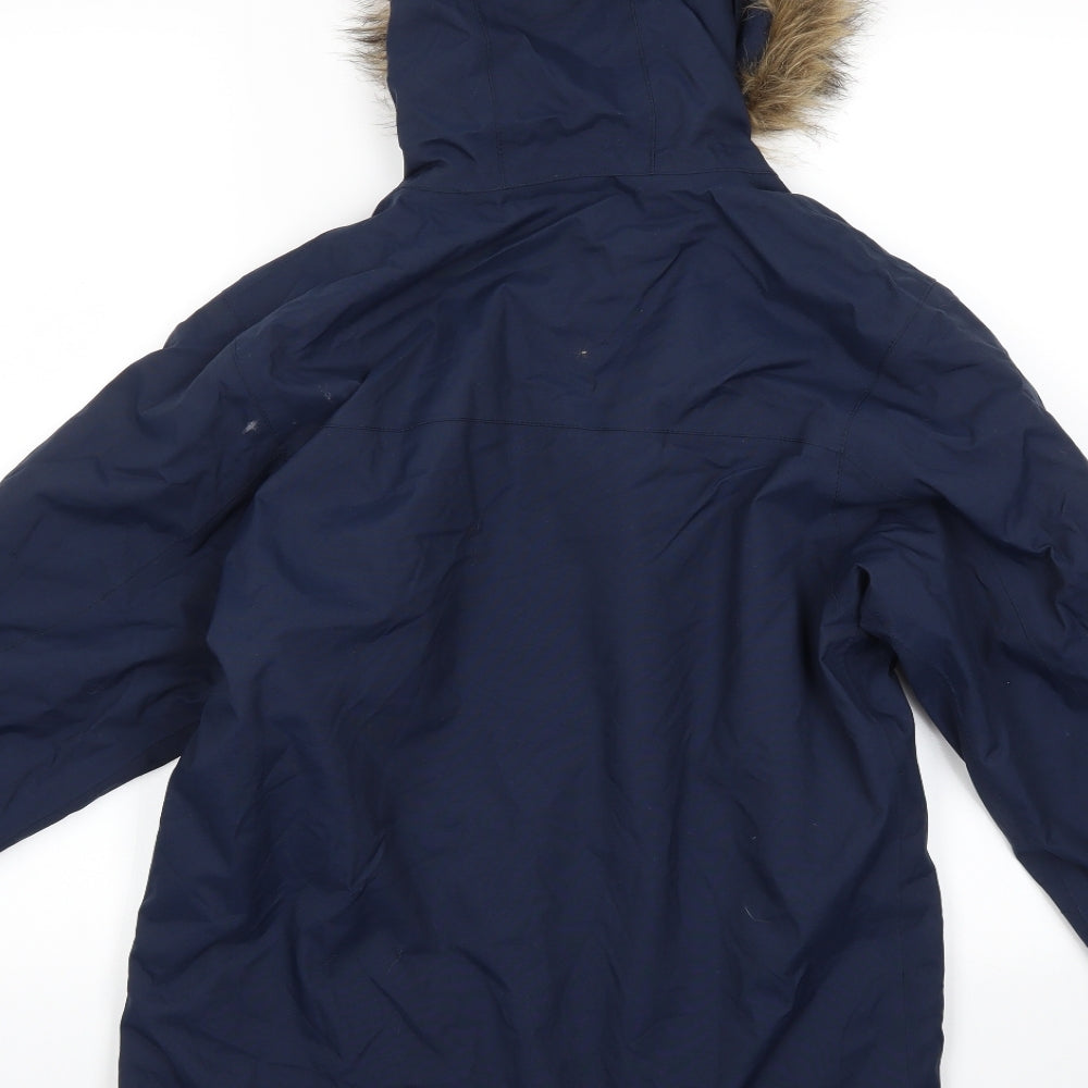 hi gear Womens Blue Parka Jacket Size XS