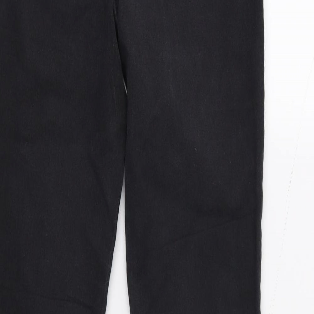 F&F Womens Black Denim Skinny Jeans Size 6 L27 in