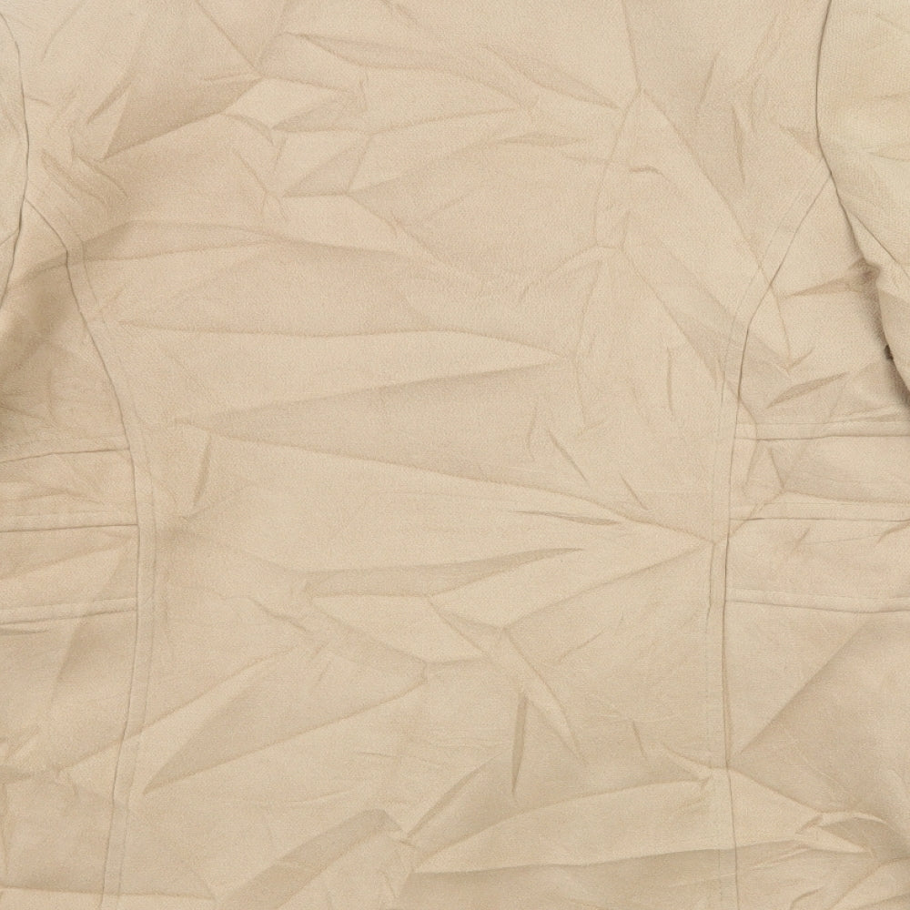 Kesta Womens Beige Jacket Size 14