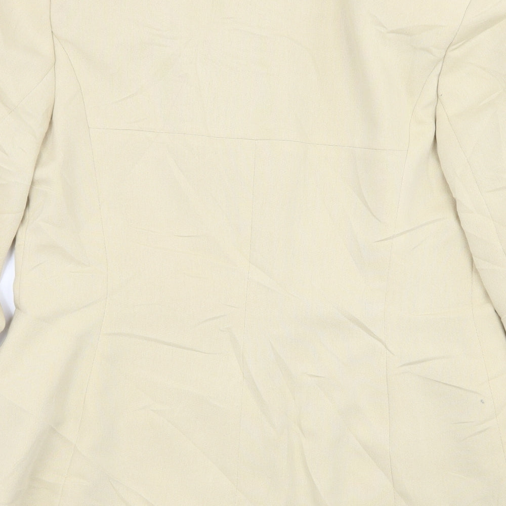 Oasis Womens Beige Jacket Size 10
