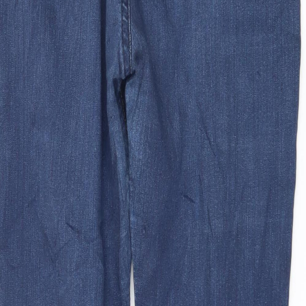 Marks & Spencer Womens Blue Denim Skinny Jeans Size 8 L30 in