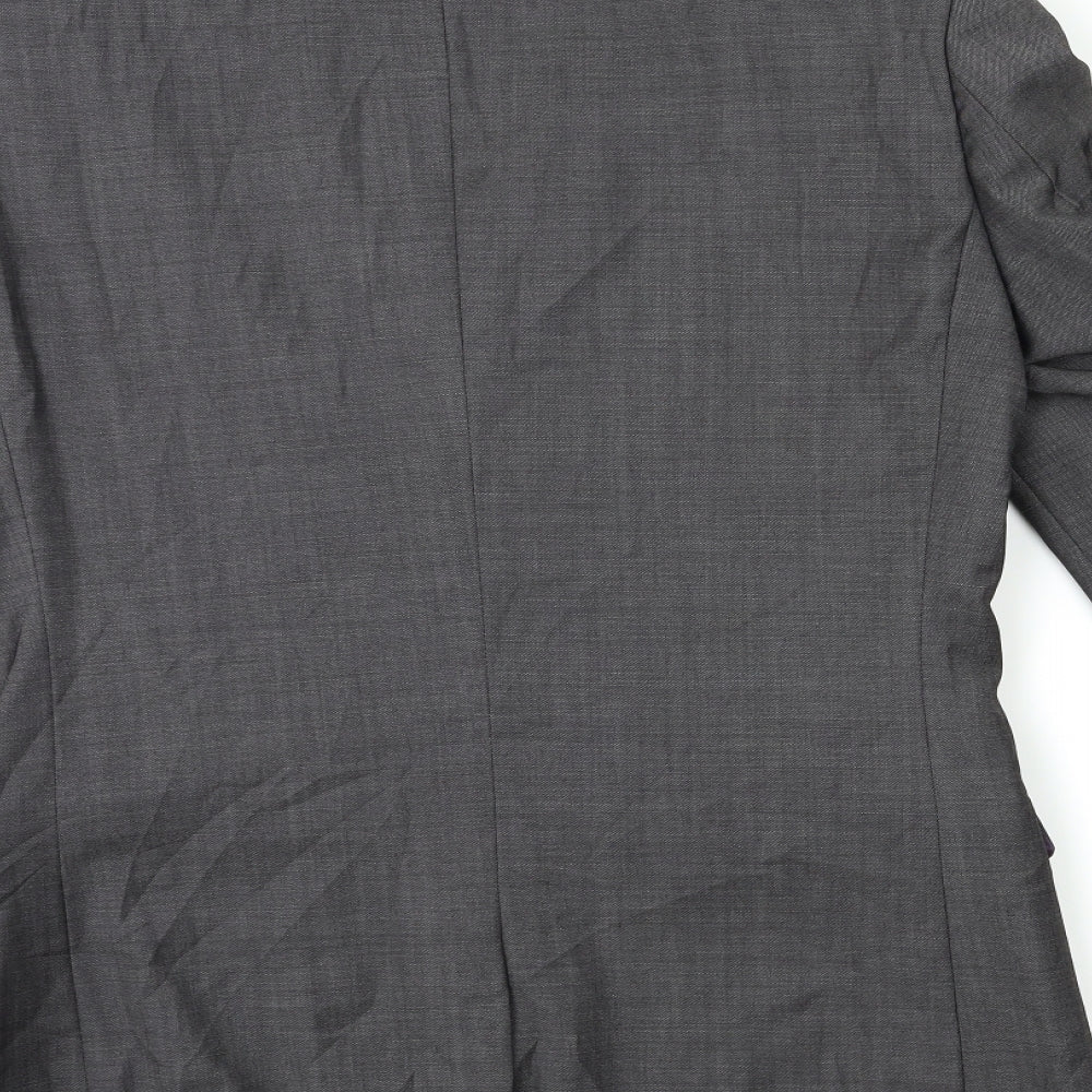 NEXT Mens Grey Jacket Suit Jacket Size 36