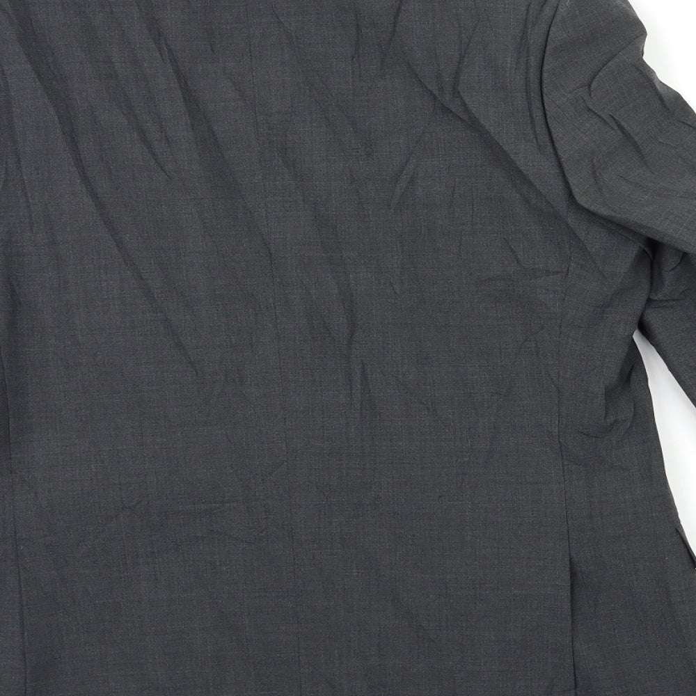 Marks & Spencer Mens Grey Jacket Suit Jacket Size 40