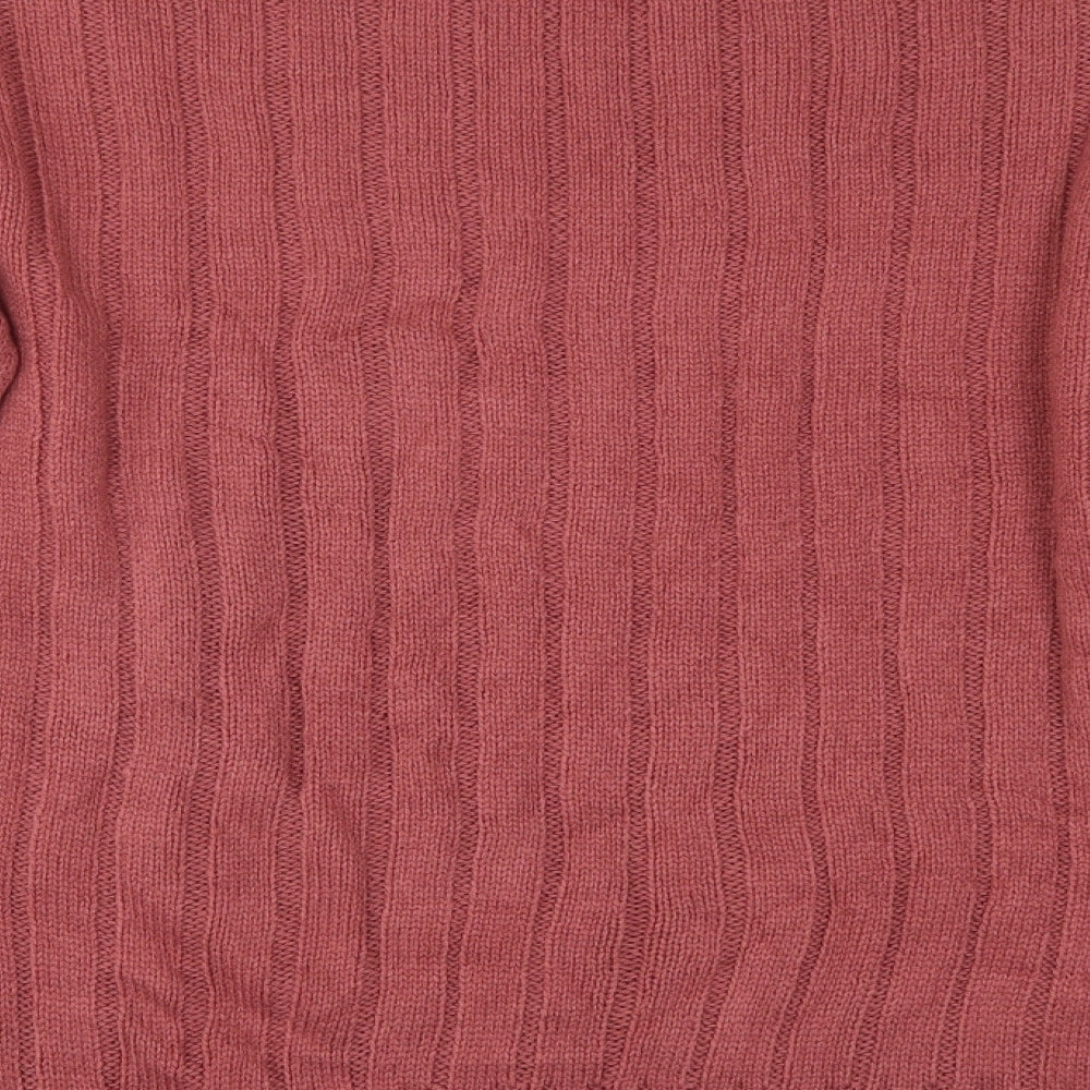 Yours Womens Pink Pullover Jumper Size 16