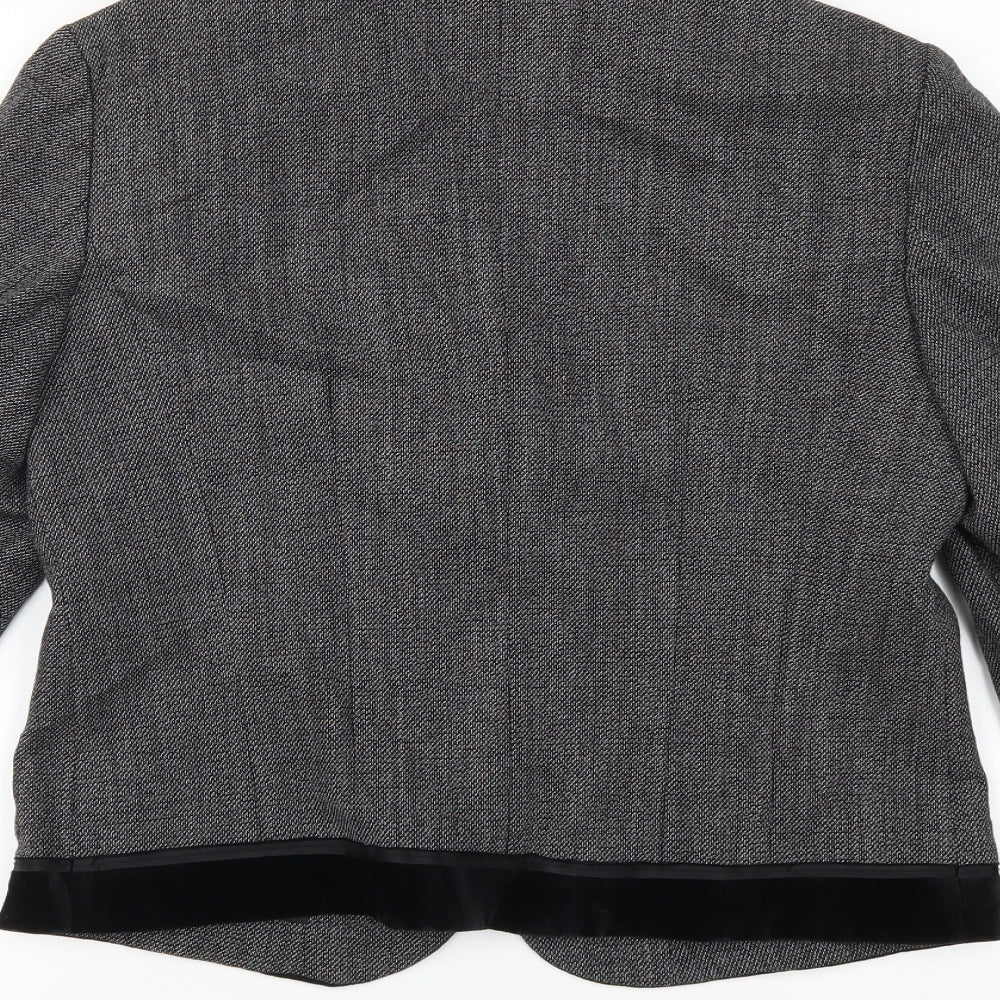Dinomoda Womens Grey Jacket Size 10