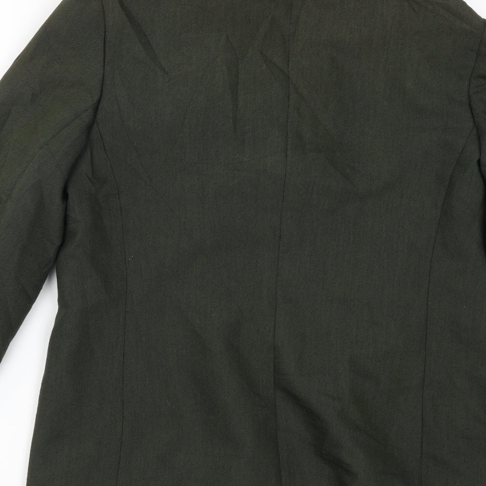 AMARANTO Womens Green Jacket Size 10