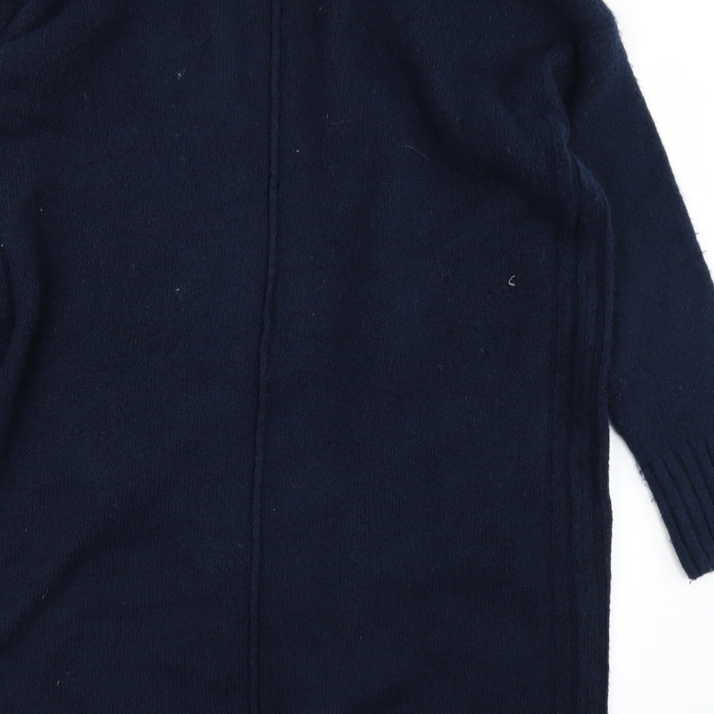 Marks & Spencer Womens Blue Knit Cape Jumper Size M