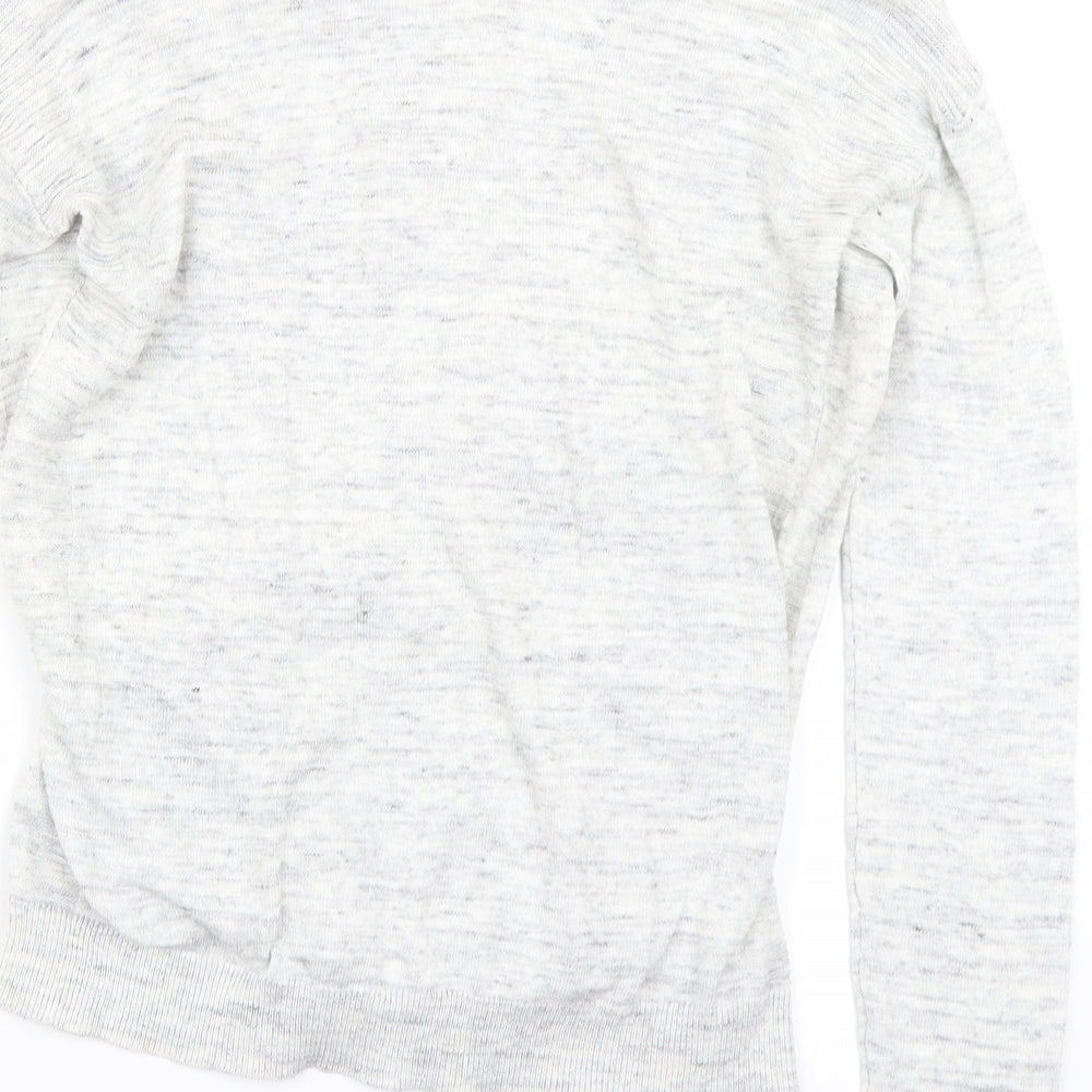 NEXT Womens Grey Knit Pullover Jumper Size 8