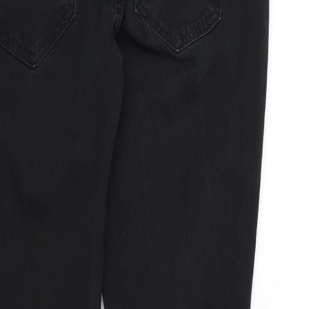 NEXT Womens Black Skinny Jeans Size 10 L20 in