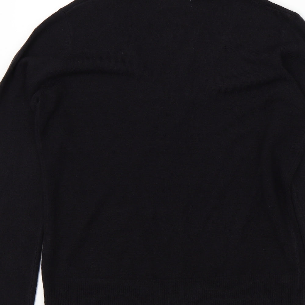mk one Womens Black Pullover Jumper Size M
