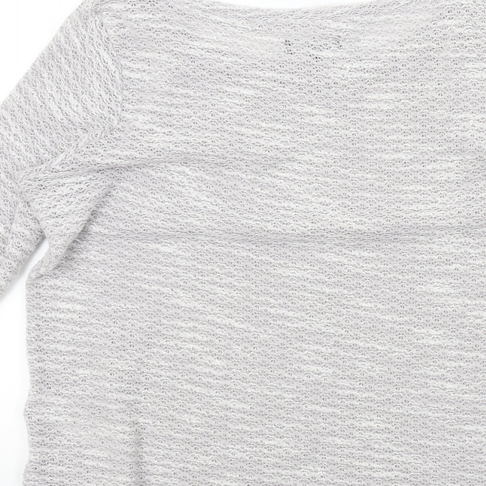 NEWLOOK Womens Grey Pullover Jumper Size 10