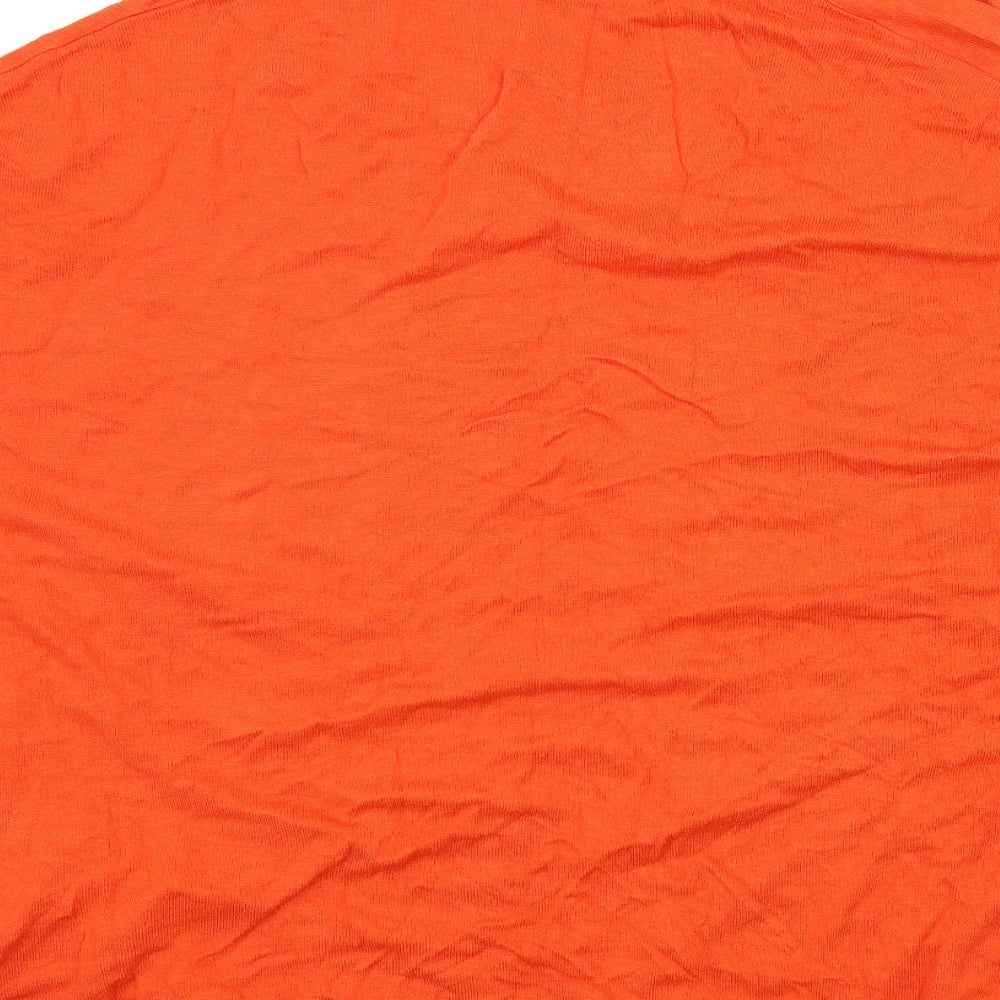 Primark Womens Orange Cardigan Jumper Size 10