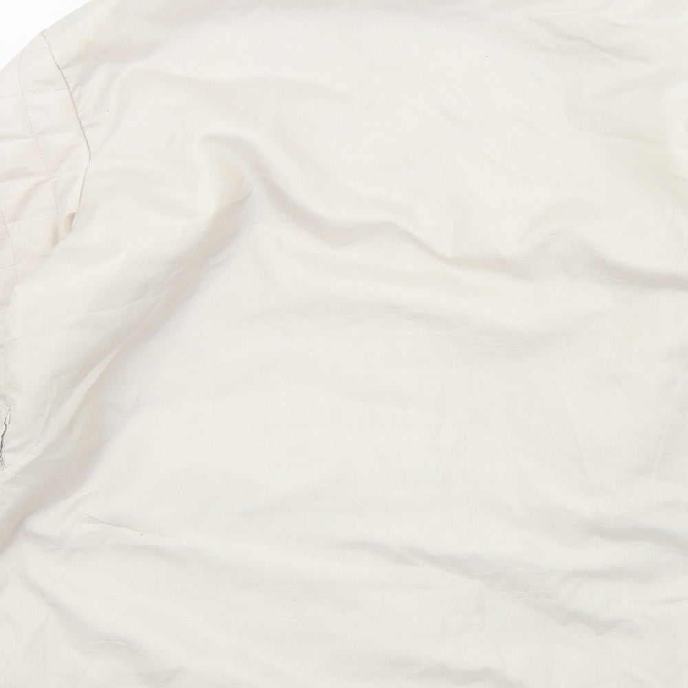 Preworn Womens Beige Jacket Size 14