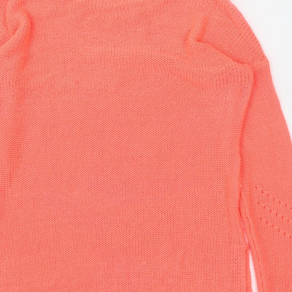 F&F Womens Pink Pullover Jumper Size 10