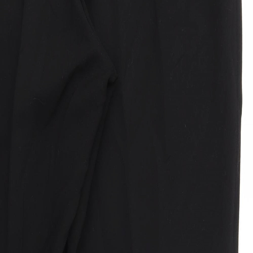 Penny Plain Womens Black Trousers Size 34 L30 in