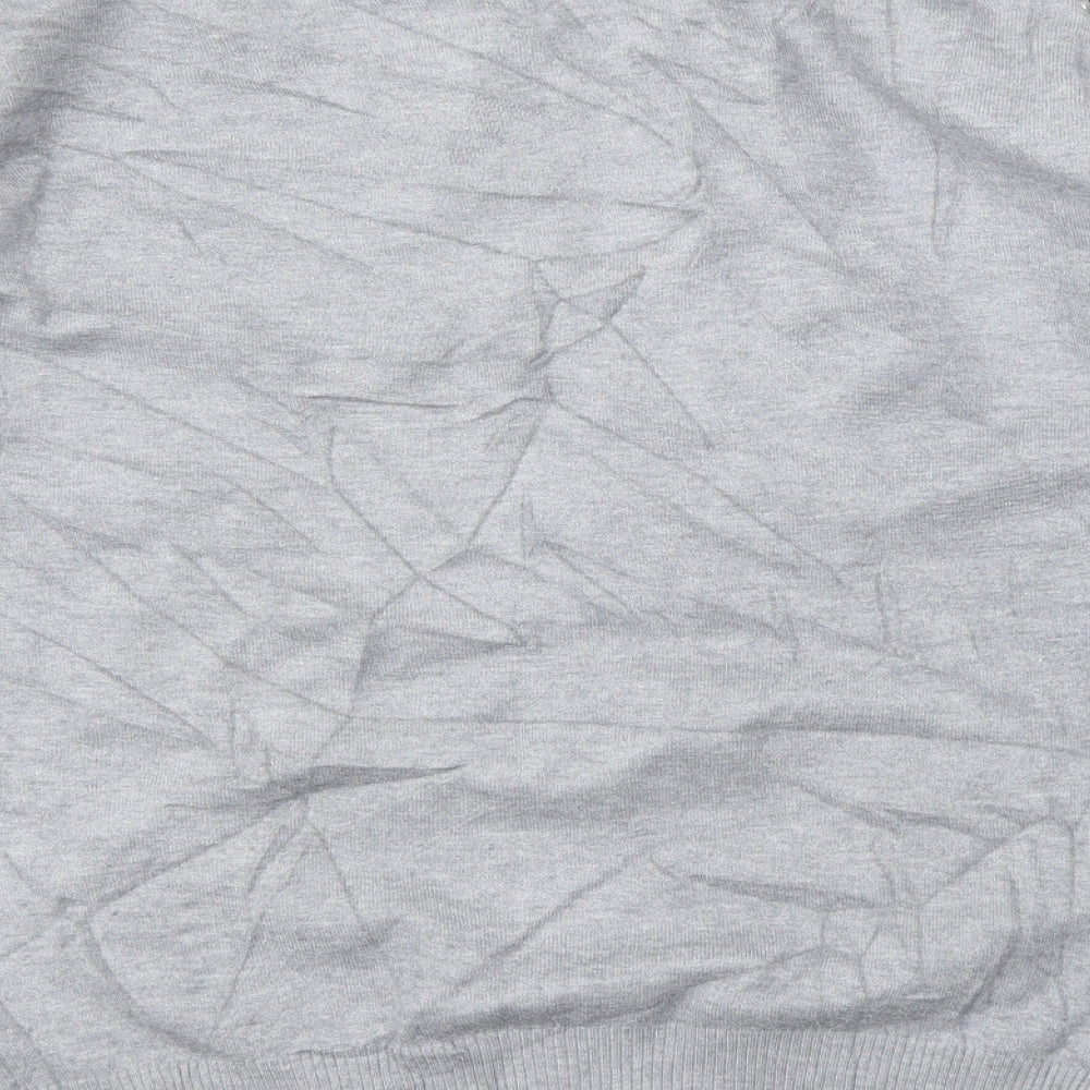 Quiz Womens Grey Pullover Jumper Size M