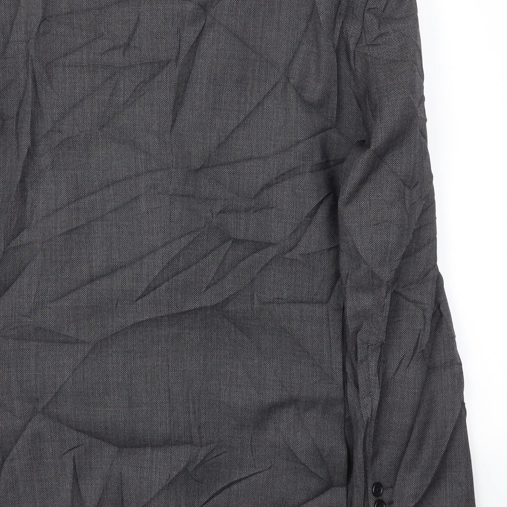 Brook Taverner Mens Grey Jacket Blazer Size 40
