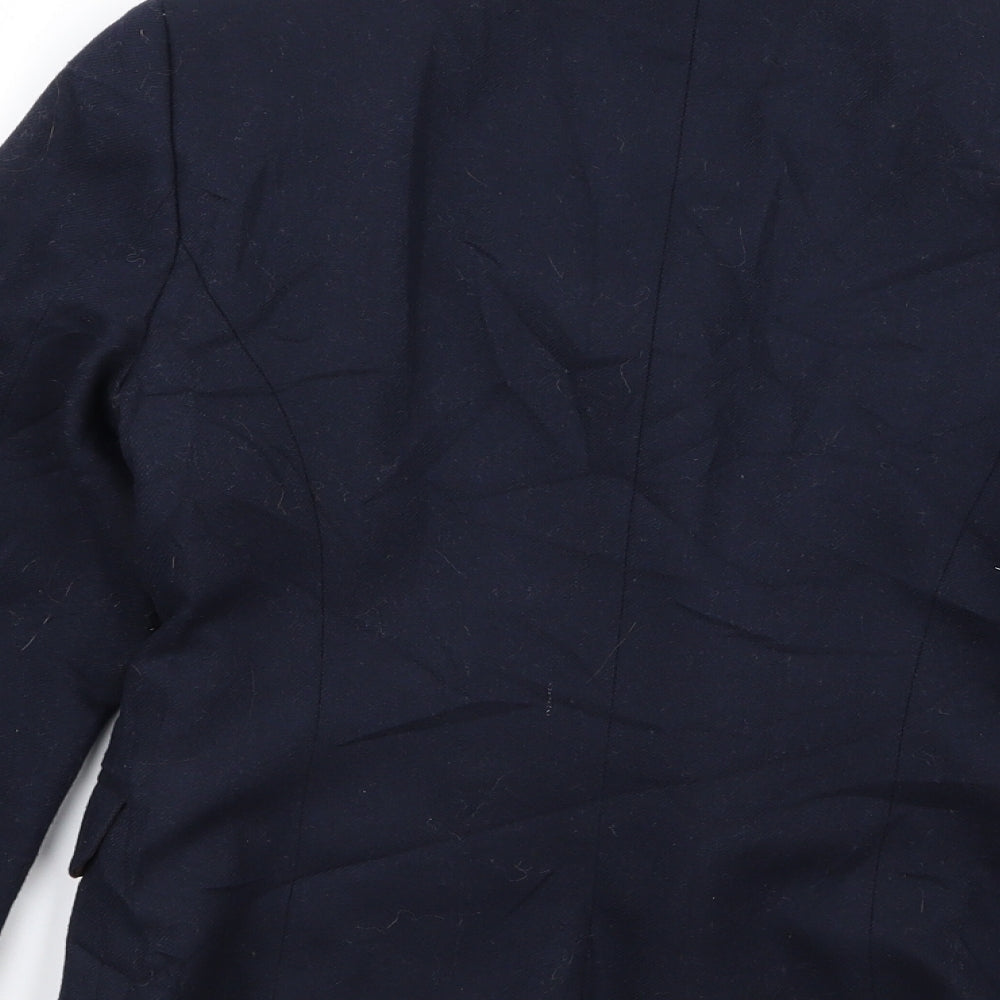 Topshop Womens Blue Jacket Blazer Size 6