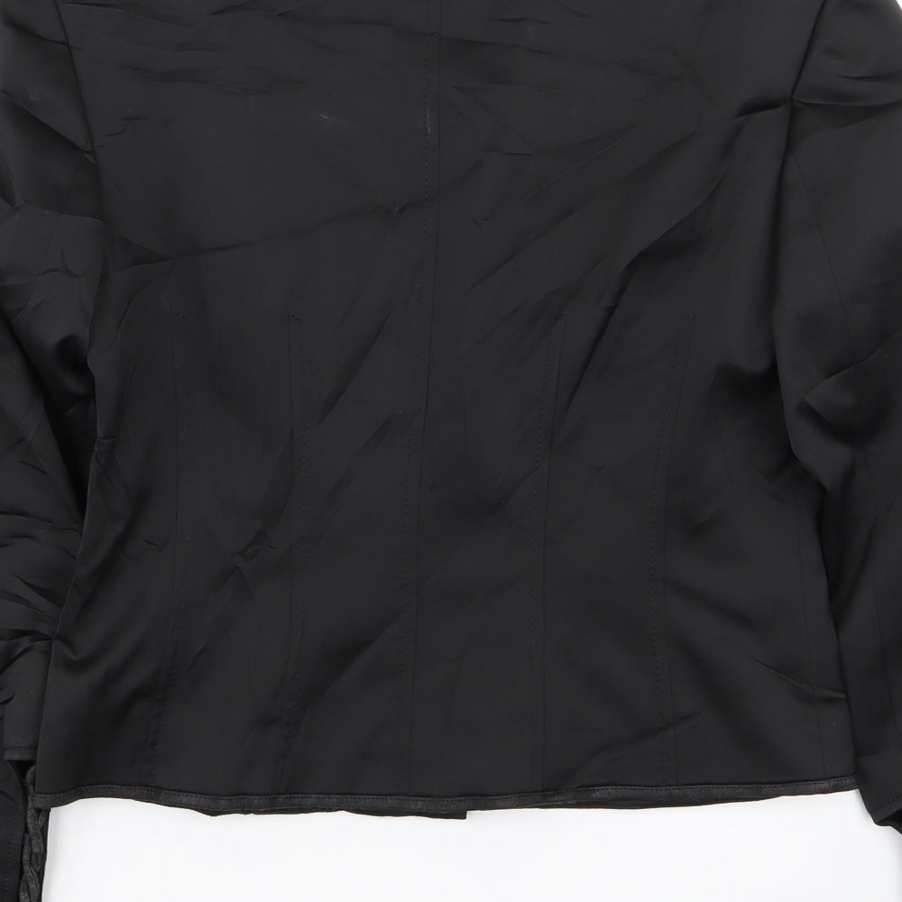 NEXT Womens Black Jacket Size 10 - corset jacket