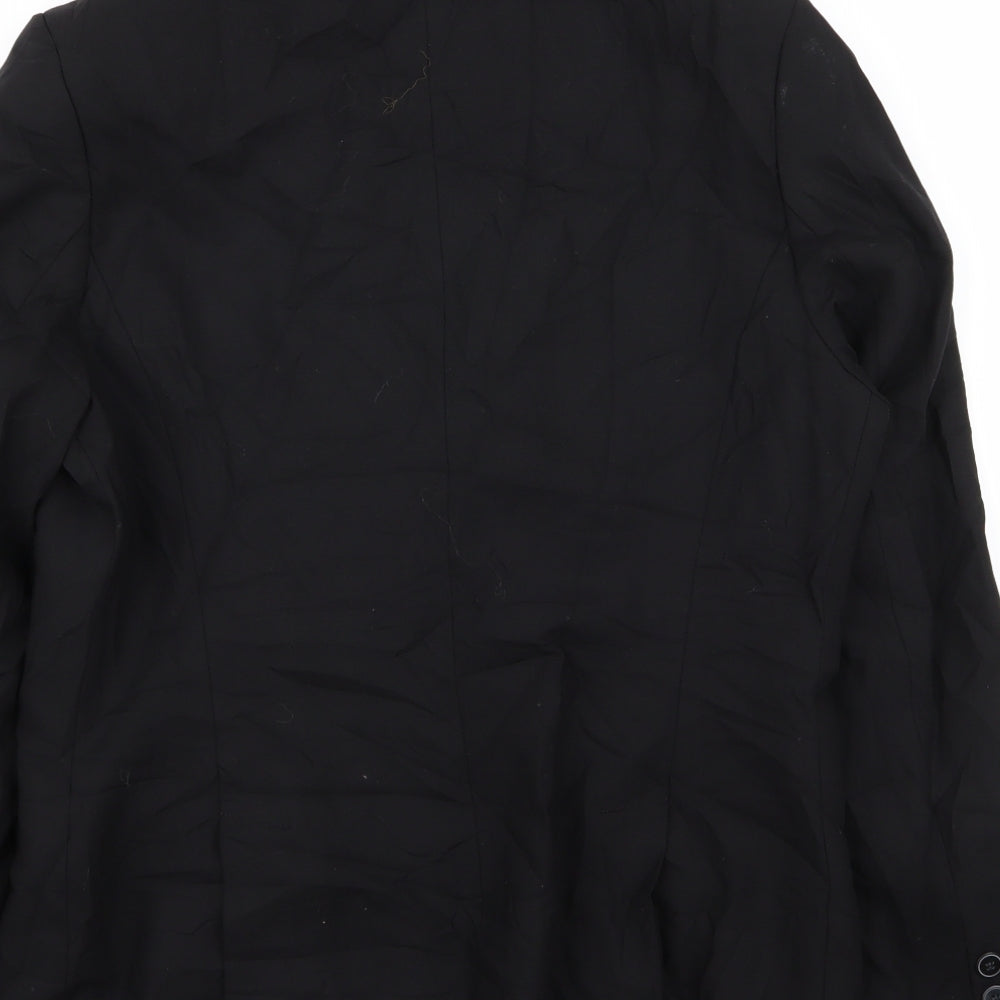 stock lm Womens Black Jacket Blazer Size 12