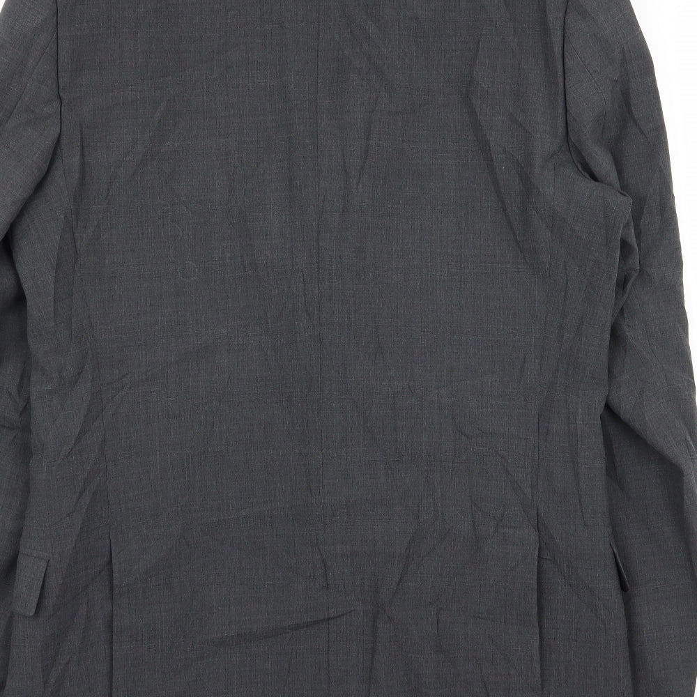 Marks & Spencer Mens Grey Jacket Blazer Size 38