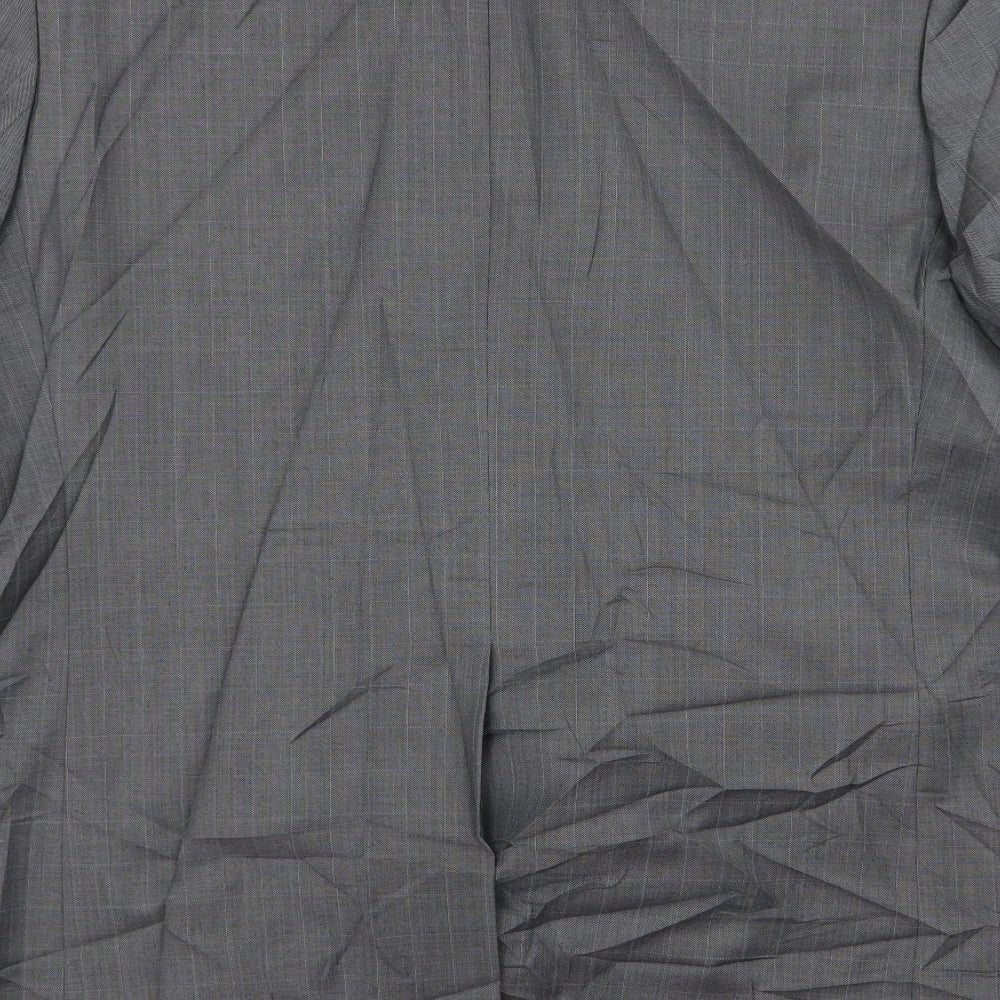 NEXT Mens Grey Check Jacket Blazer Size 42
