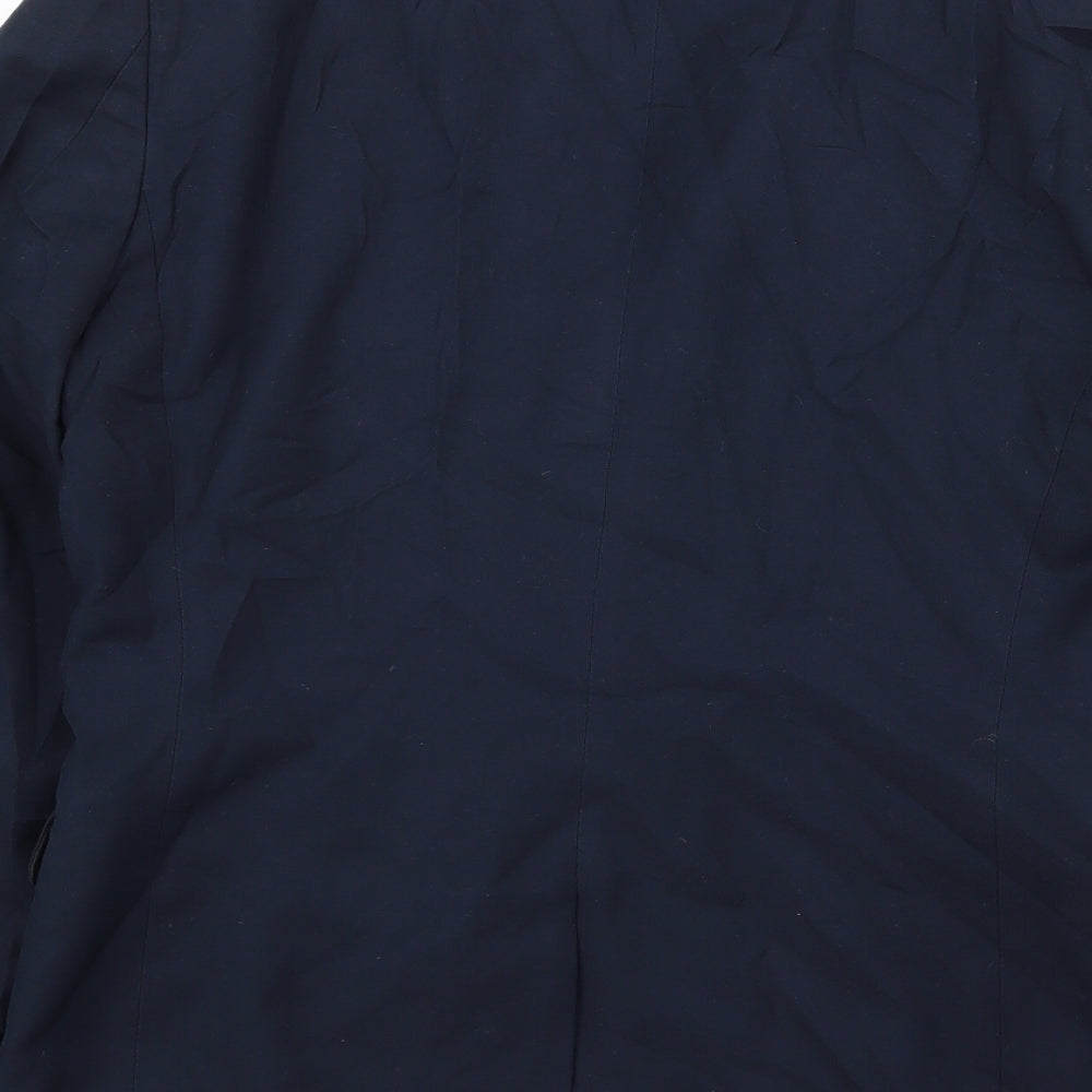 H&M Mens Blue Jacket Blazer Size 36