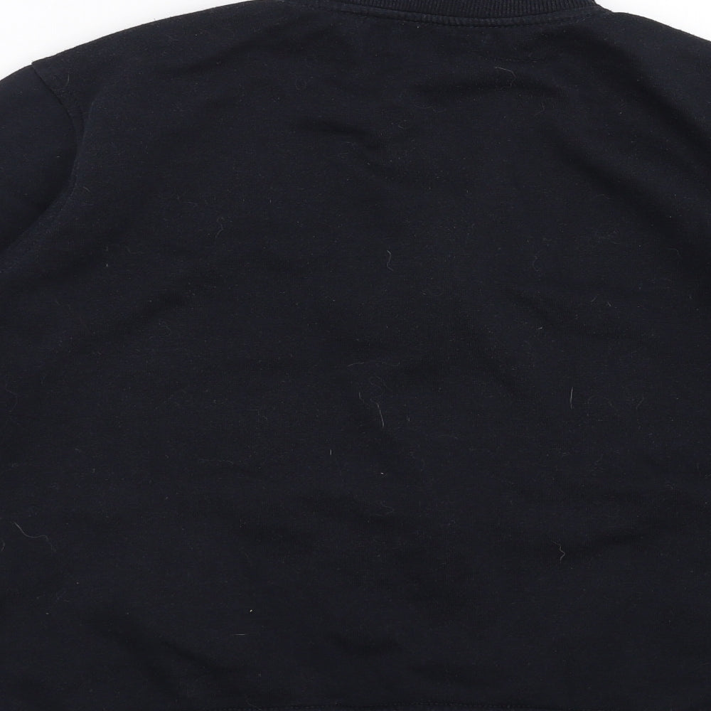 BM Womens Blue Full Zip Hoodie Size M