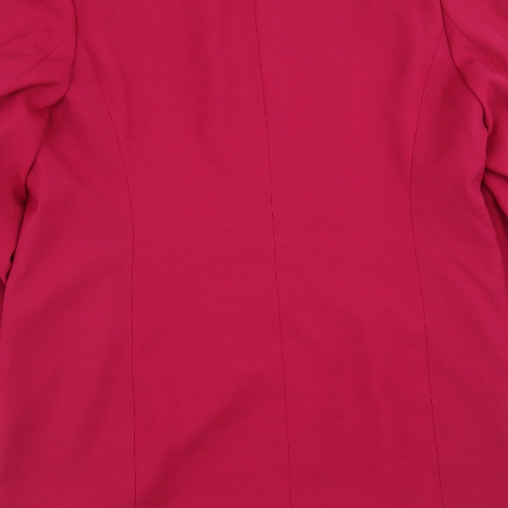 St michael Womens Purple Jacket Suit Jacket Size 16