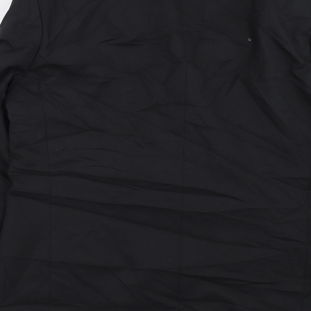 Marks & Spencer Mens Black Jacket Suit Jacket Size 38