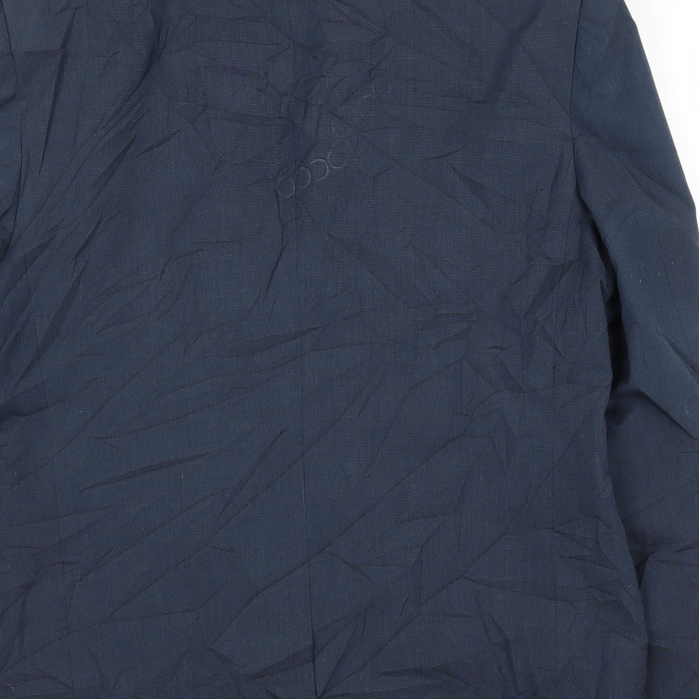 ASOS Womens Blue Jacket Suit Jacket Size 40