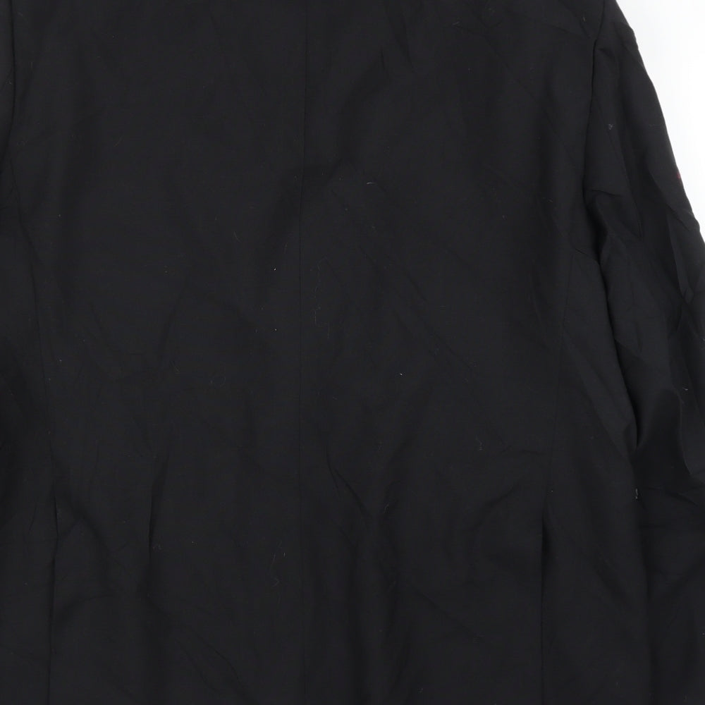 Charlton Gray Womens Black Jacket Suit Jacket Size 46