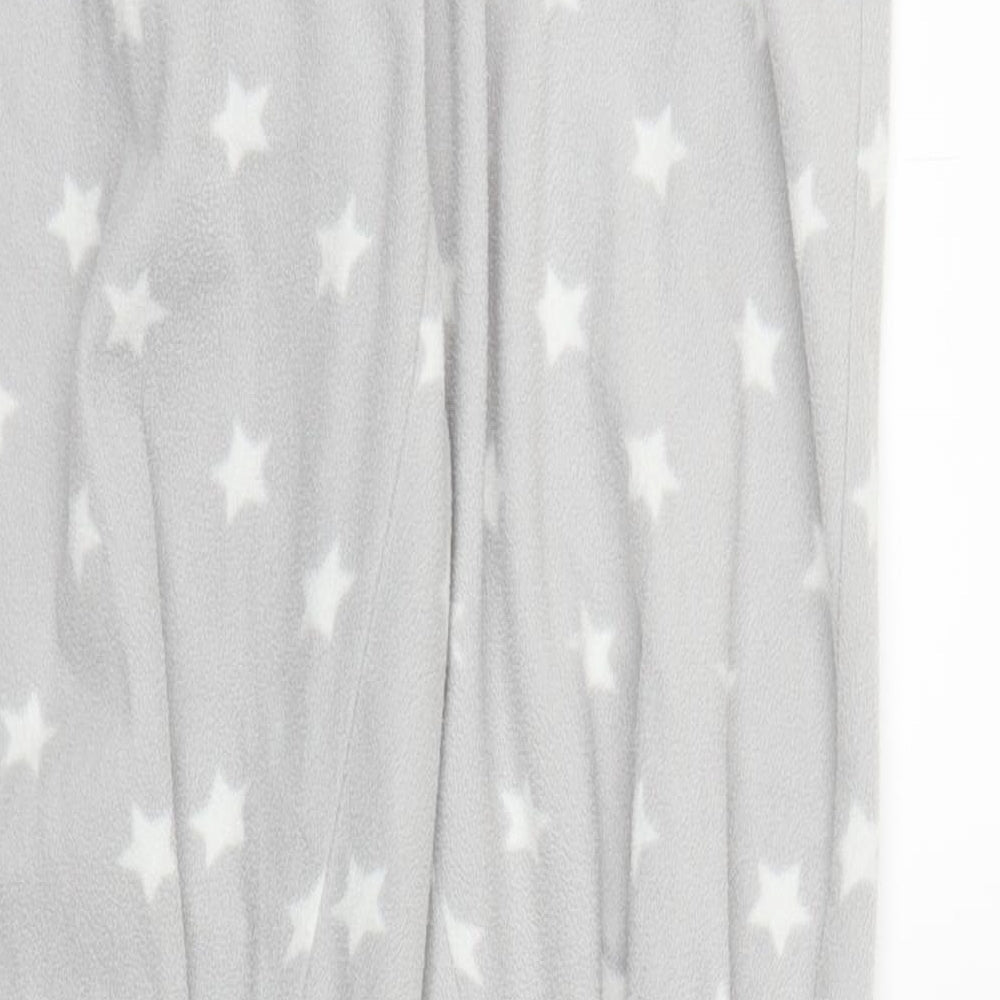 Debenhams Womens Grey Solid Chemise Pyjama Pants Size 8 - Stars