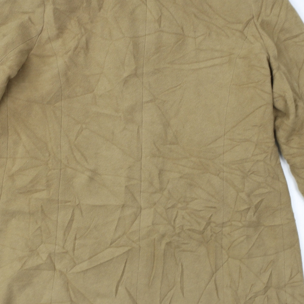 Essentials Womens Brown Jacket Coat Size 20