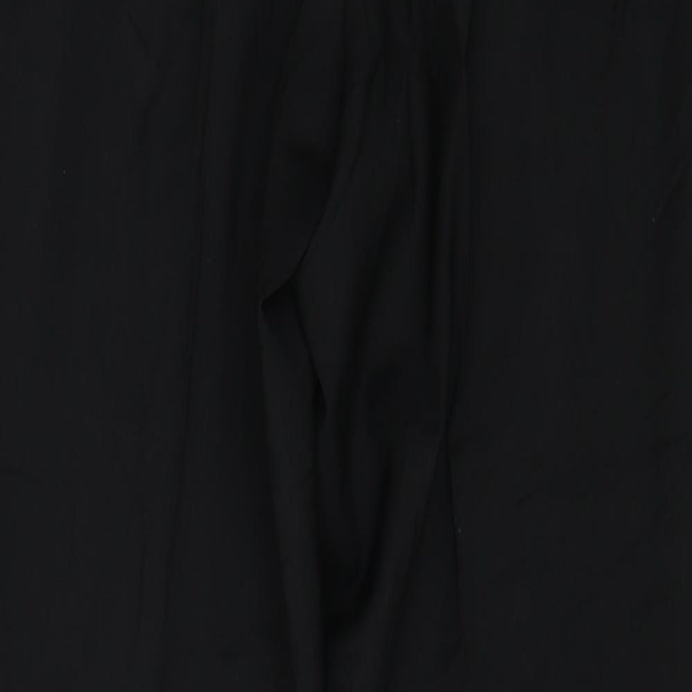 Preworn Mens Black Trousers Size 32 in L26 in
