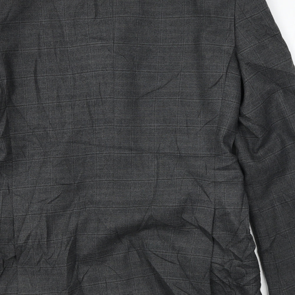 Burton Mens Grey Jacket Blazer Size 40