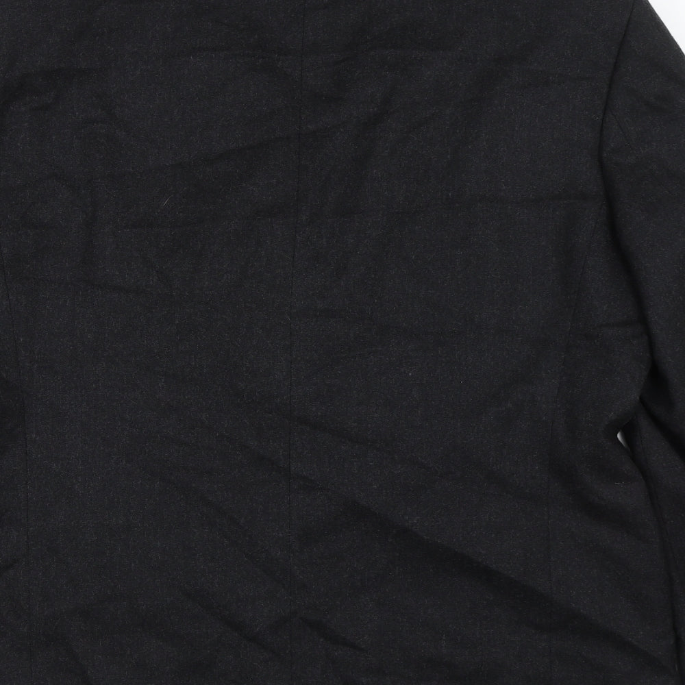 C&A Mens Black Jacket Suit Jacket Size 42