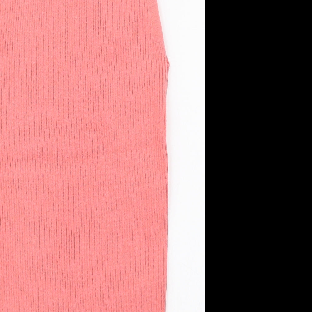 Primark Womens Pink Wrap T-Shirt Size XS