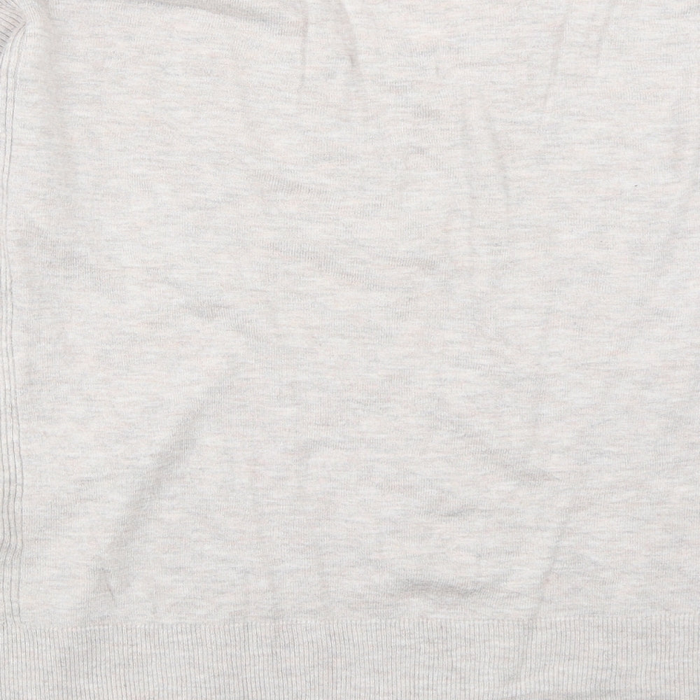 Marks & Spencer Womens Beige Pullover Jumper Size 12