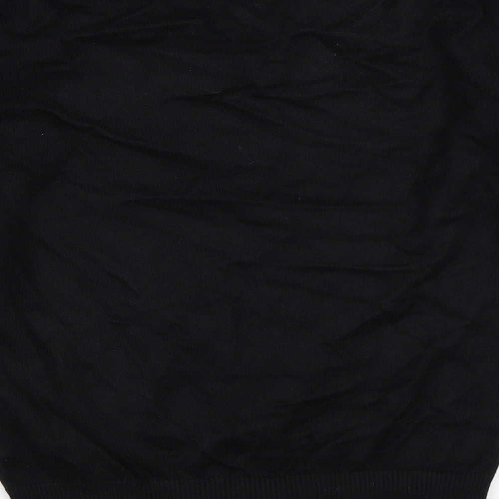 Preworn Mens Black Pullover Jumper Size M